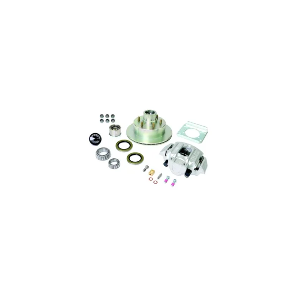 UFP Zinc+ Hub, Zinc+ Ventilated Rotor And Aluminum Caliper Kit