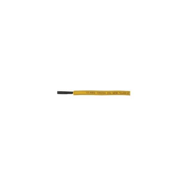 Cobra Wire A2018T04100FT Primary Tinned Copper Wire, 18 AWG, 100', Yellow