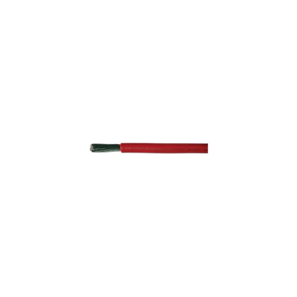 Cobra Wire A2004T01100FT Tinned Copper Battery Cable, 4 AWG, 100', Red - Image 2