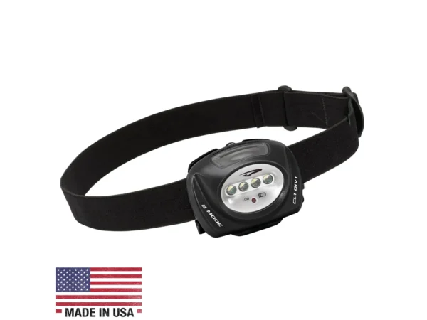 Princeton Tec QUAD® II Intrinsically Safe LED Headlamp - Black