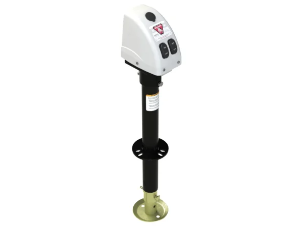 Bulldog 3,500lbs A-Frame RV Jack w/Powered Drive - 12V - White Cover