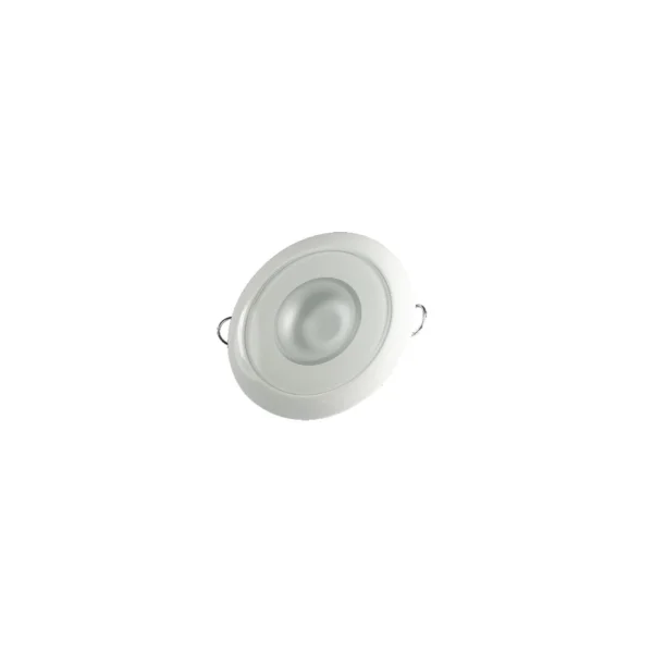 Lumitec 113128 Mirage Flush Mount Down Light w/White Bezel, White Dimming & Blue/Red Non Dimming LEDs