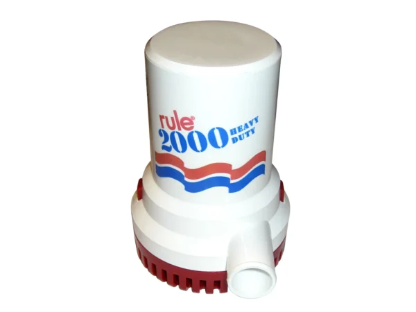 Rule 2000 G.P.H. Non-Automatic Bilge Pump - 24V