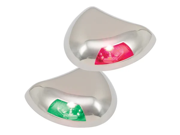 Perko Stealth Series LED Side Lights - Horizontal Mount - Red/Green