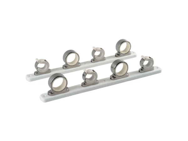 TACO 4-Rod Hanger w/Poly Rack - Polished Stainless Steel