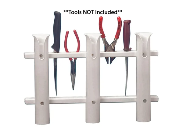 TACO 3-Rod Poly Rod Rack - White