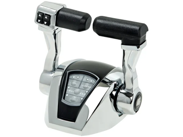 UFlex Power A Electronic Control Package - Dual Engine/Single Station - Mechanical Throttle/Mechanical Shift w/Trim