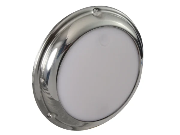 Lumitec TouchDome - Dome Light - Polished SS Finish - 2-Color White/Red Dimming - Image 2