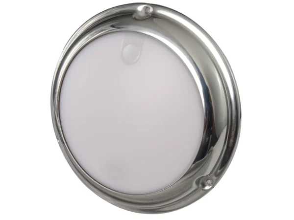 Lumitec TouchDome - Dome Light - Polished SS Finish - 2-Color White/Red Dimming - Image 3