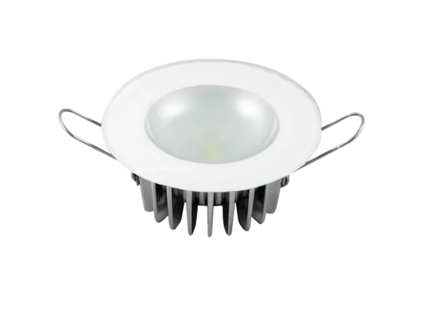 Lumitec Mirage - Flush Mount Down Light - Glass Finish/No Bezel - 2-Color White/Blue Dimming