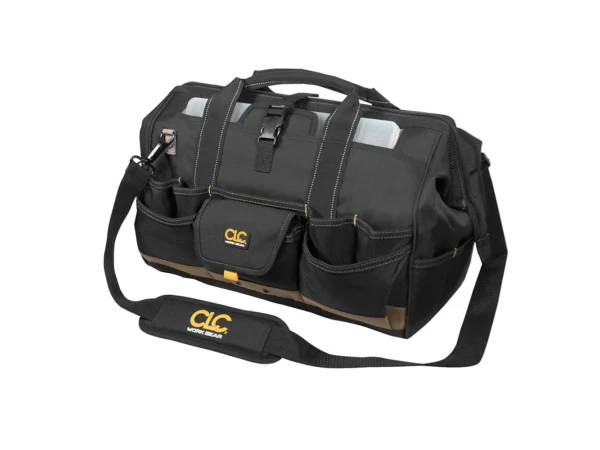 CLC 1535 Tool Bag w/ Top-Side Plastic Parts Tray - 18" - Image 4