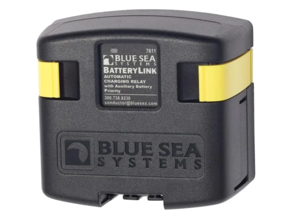 Blue Sea 7611 DC BatteryLink™ Automatic Charging Relay - 120 Amp w/Auxiliary Battery Charging