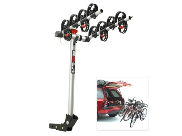 ROLA Bike Carrier - TX w/Tilt & Security - Hitch Mount - 4-Bike