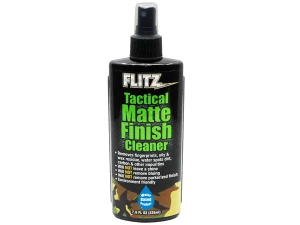 Flitz Tactical Matte Finish Cleaner - 7.6oz Spray