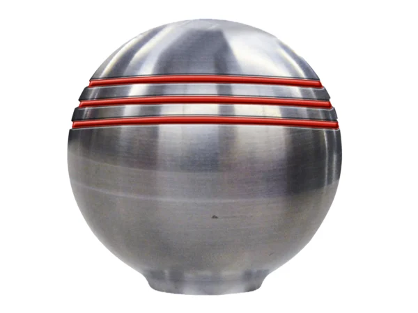 Schmitt Marine Throttle Knob - 1-7/8" - Red Grooves