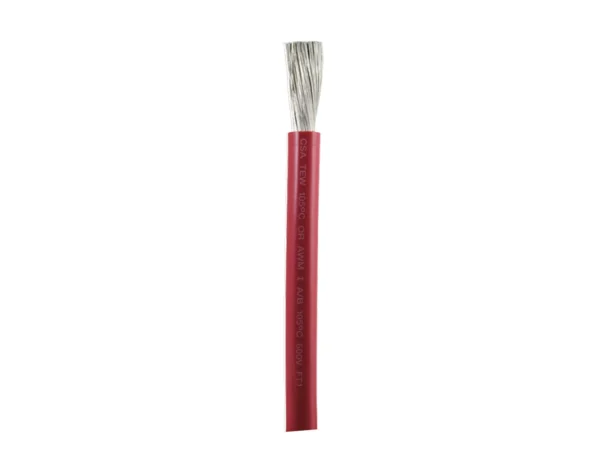 Ancor Red 1/0 AWG Battery Cable - Sold By The Foot