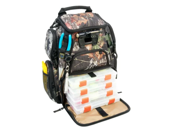 Wild River RECON Mossy Oak Compact Lighted Backpack w/4 PT3500 Trays