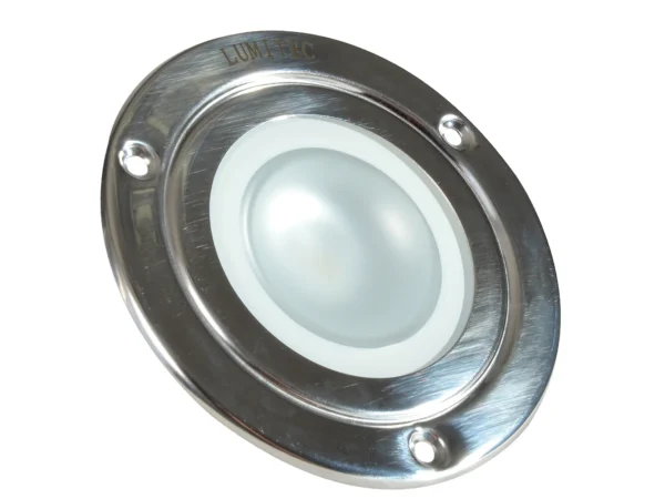 Lumitec Shadow - Flush Mount Down Light - Polished SS Finish - White Non-Dimming - Image 2