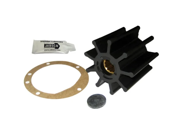 Jabsco Impeller Kit - 9 Blade - Nitrile - 3-3/4" Diameter x 3-1/2" W, 1" Shaft Diameter