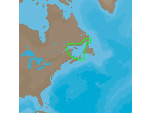 C-MAP  4D NA-D936 Gulf of St. Lawrence