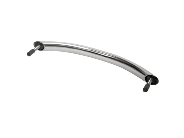 Whitecap Studded Hand Rail - 304 Stainless Steel - 12"