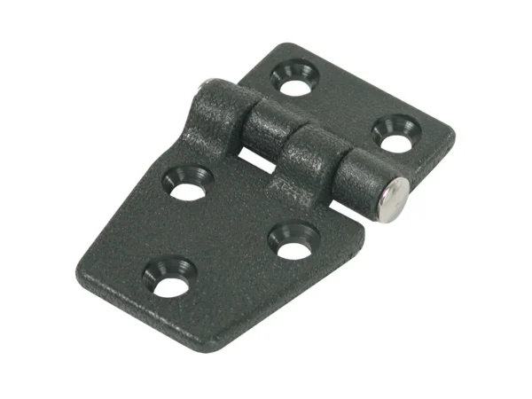 Whitecap Shortside Door Hinge - Black Nylon - 1-3/8" x 2-1/4"