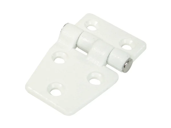 Whitecap Shortside Door Hinge - White Nylon - 1-3/8" x 2-1/4"