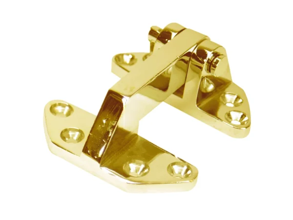 Whitecap Standard Hatch Hinge - Polished Brass - 2-5/8" x 3-1/8"