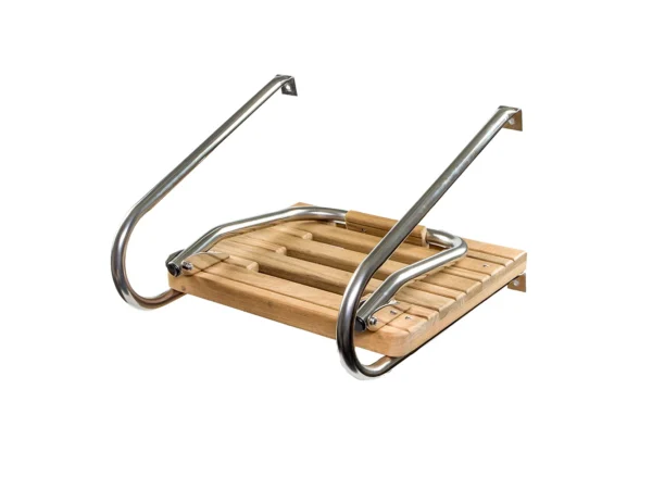 Whitecap Teak Swim Platform w/Ladder f/Inboard/Outboard Motors - Image 3