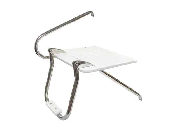 Whitecap White Poly Swim Platform w/Ladder f/Outboard Motors - Image 4