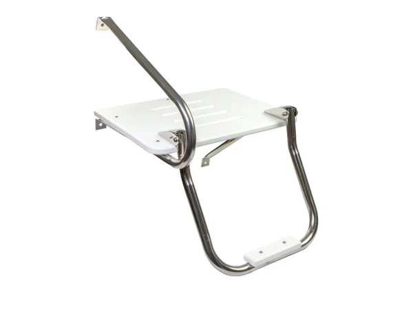 Whitecap White Poly Swim Platform w/Ladder f/Outboard Motors