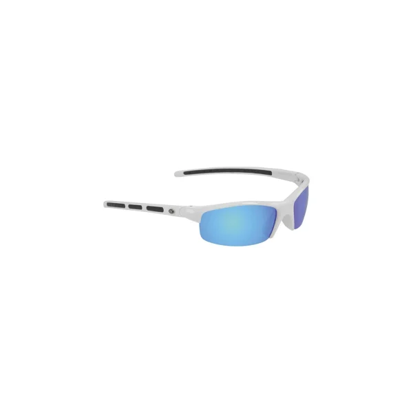 Yachter's Choice 41383 "Snook" Polarized Sunglasses with Blue Mirror Lenses & White Frame