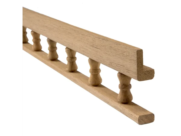 Whitecap Teak L-Type Pin Rail - 5' - Image 3