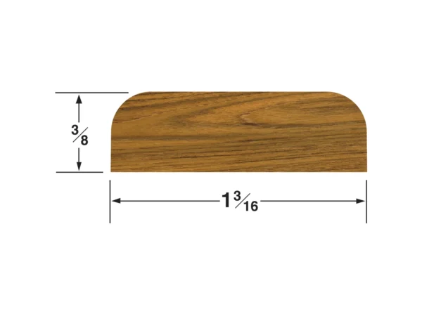 Whitecap Teak Batten - 1-3/16"W