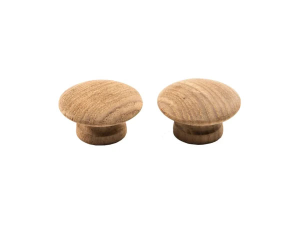 Whitecap Teak Round Drawer Knob - 2" - 2 Pack - Image 2