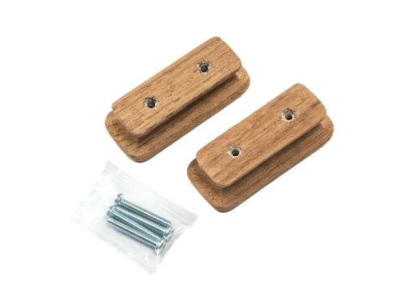 Whitecap Teak Rectangular Drawer Knob - 2-3/4"L - 2 Pack - Image 3