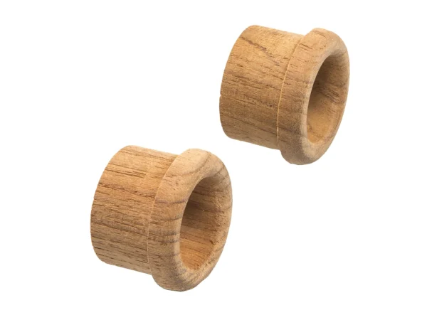 Whitecap Teak Finger Pull - 5/8" Barrel Length - 2 Pack - Image 3