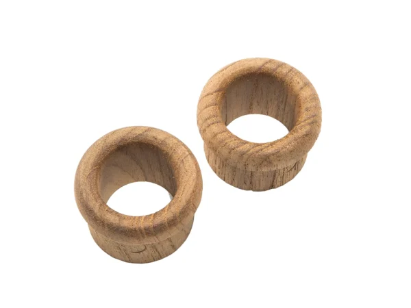 Whitecap Teak Finger Pull - 5/8" Barrel Length - 2 Pack