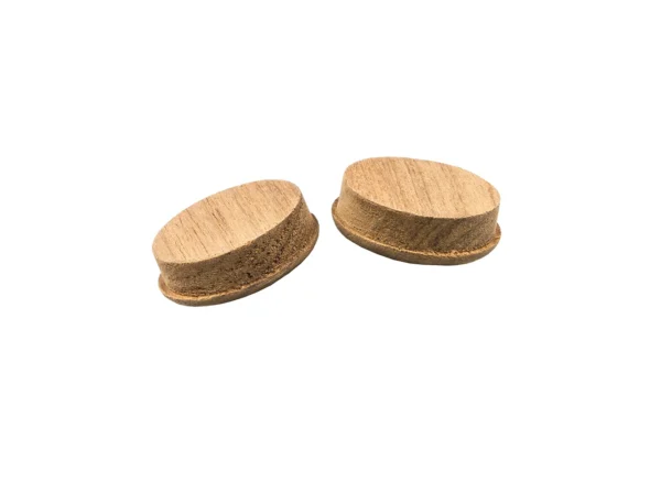 Whitecap Teak Round Drawer Pull - 1-3/8" Round - 2 Pack - Image 4