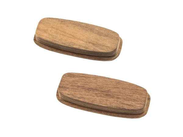 Whitecap Teak Rectangular Drawer Pull - 3-1/4"L - 2 Pack - Image 2