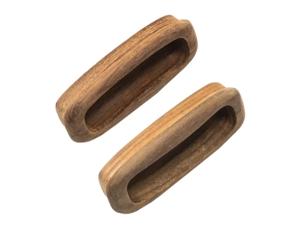 Whitecap Teak Rectangular Drawer Pull - 3-1/4"L - 2 Pack - Image 4