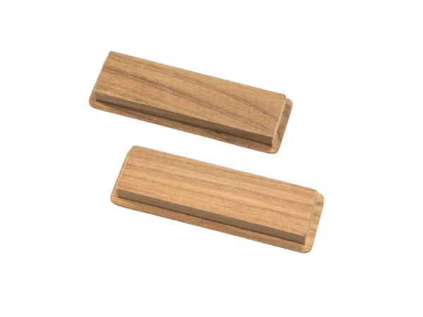 Whitecap Teak Large Rectangular Drawer Pull - 4-1/2"L - 2 Pack - Image 2