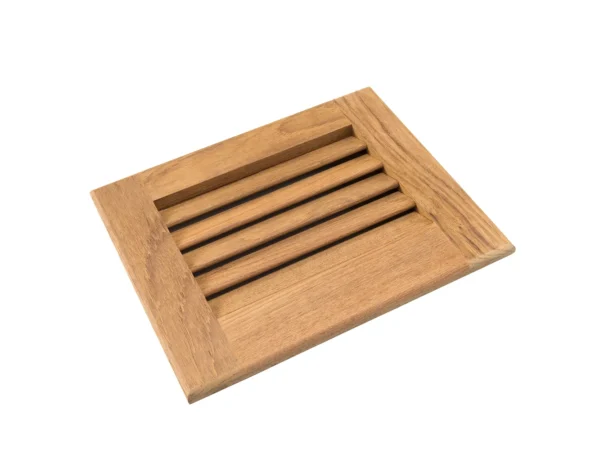 Whitecap Teak Louvered Insert - 7-1/2" x 9-1/8" x 3/4" - Image 3