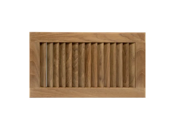 Whitecap Teak Louvered Insert - 16" x 9-1/8" x 3/4"