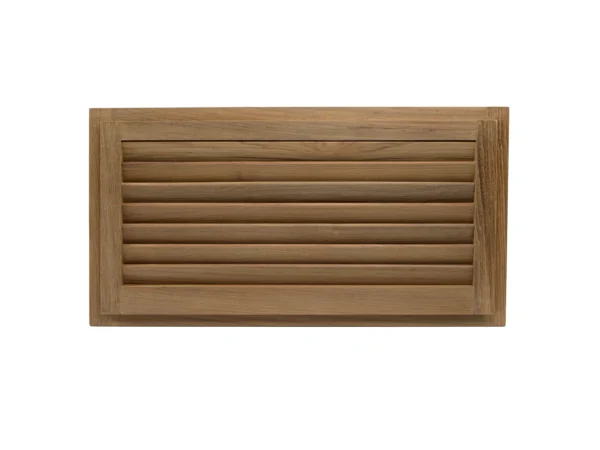 Whitecap Teak Louvered Insert - 9-3/8" x 18" x 3/4" - Image 2