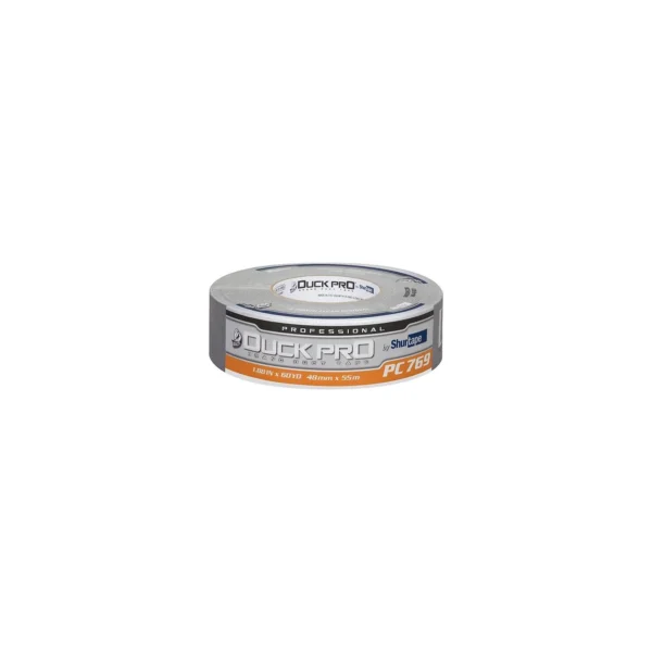 Shurtape 105458 PC 769 Duck Pro® Professional Grade Duct Tape, 1.88" x 180', Silver