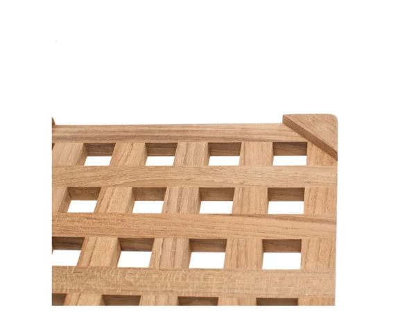 Whitecap Teak Large Square Trivet - 8" - Image 3