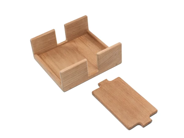 Whitecap Teak Stay-Put Napkin Holder - Image 2