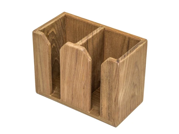 Whitecap Teak Two-Bottle Rack