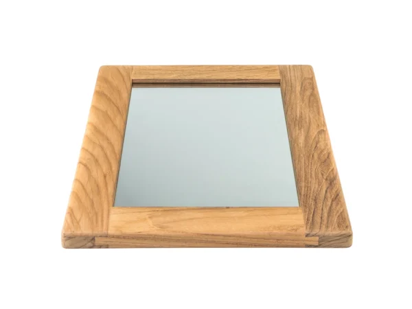 Whitecap Teak Rectangular Mirror - Image 2